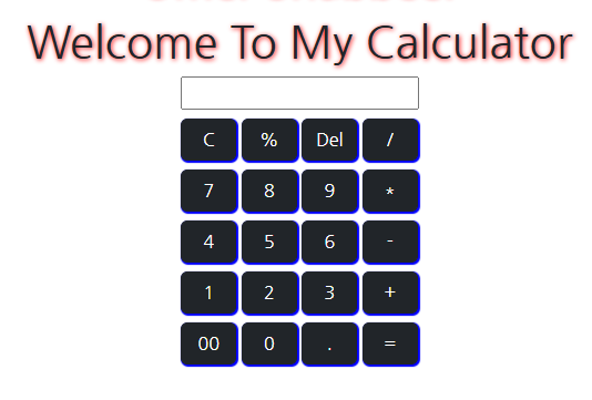 JavaScript Calculator